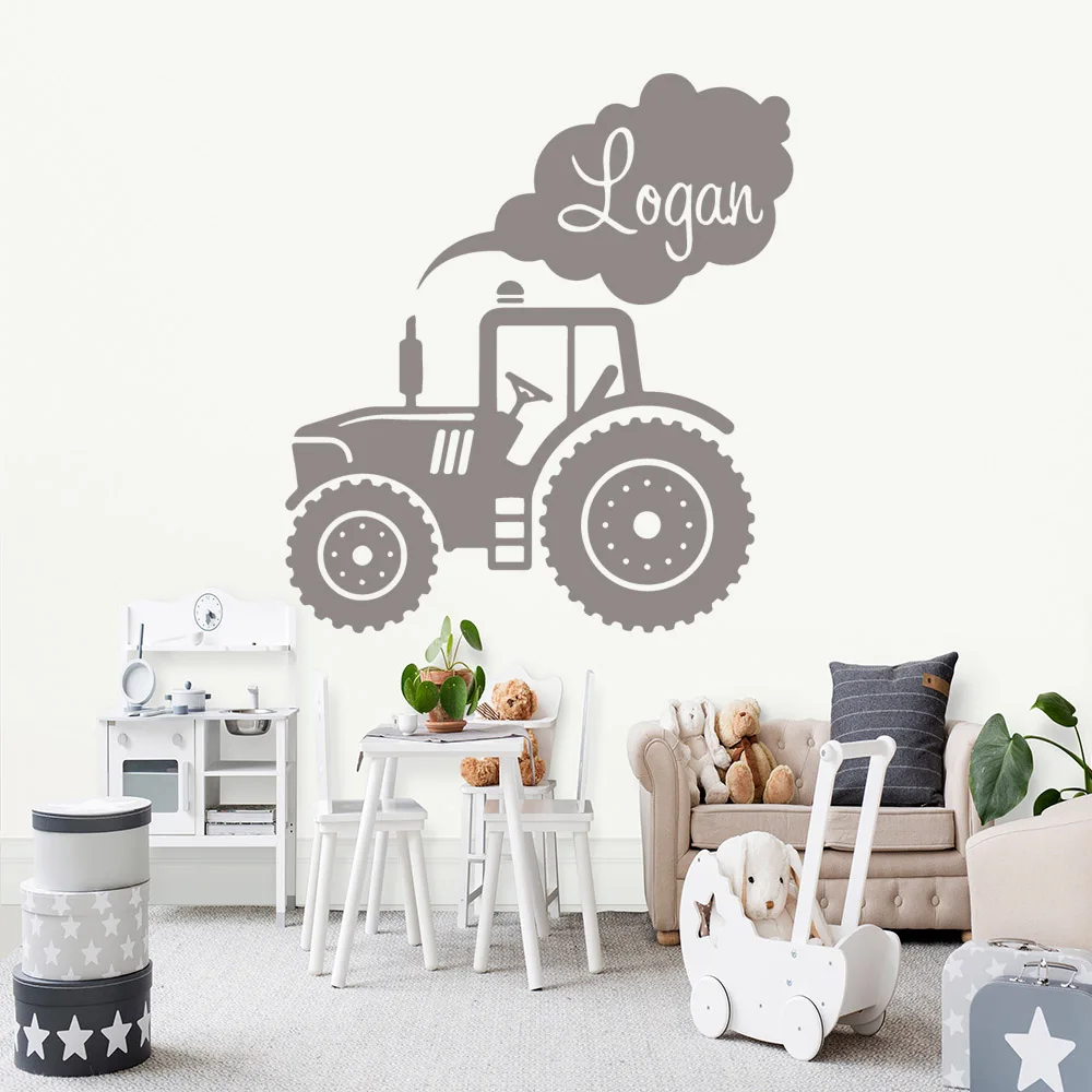 20 Style Personalized Custom Name Vinyl Wall Sticker Decals For Babys Kids Room Decoration Wallpaper Stickers Murals Wall Decor