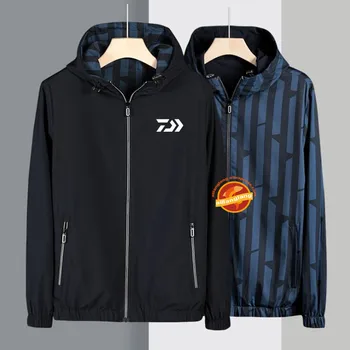 

2020 New Quick Dry Fishing Clothes Outdoor Sport Dawa Mens Hooded Fishing Clothing Breathable Camouflage Fishing Jackets