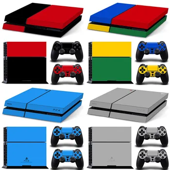 

For PS4 Console Vinyl Skin Sticker Controle for Playstation Cover skin 4 + 2 Controllers Gamepad Decal skin sticker