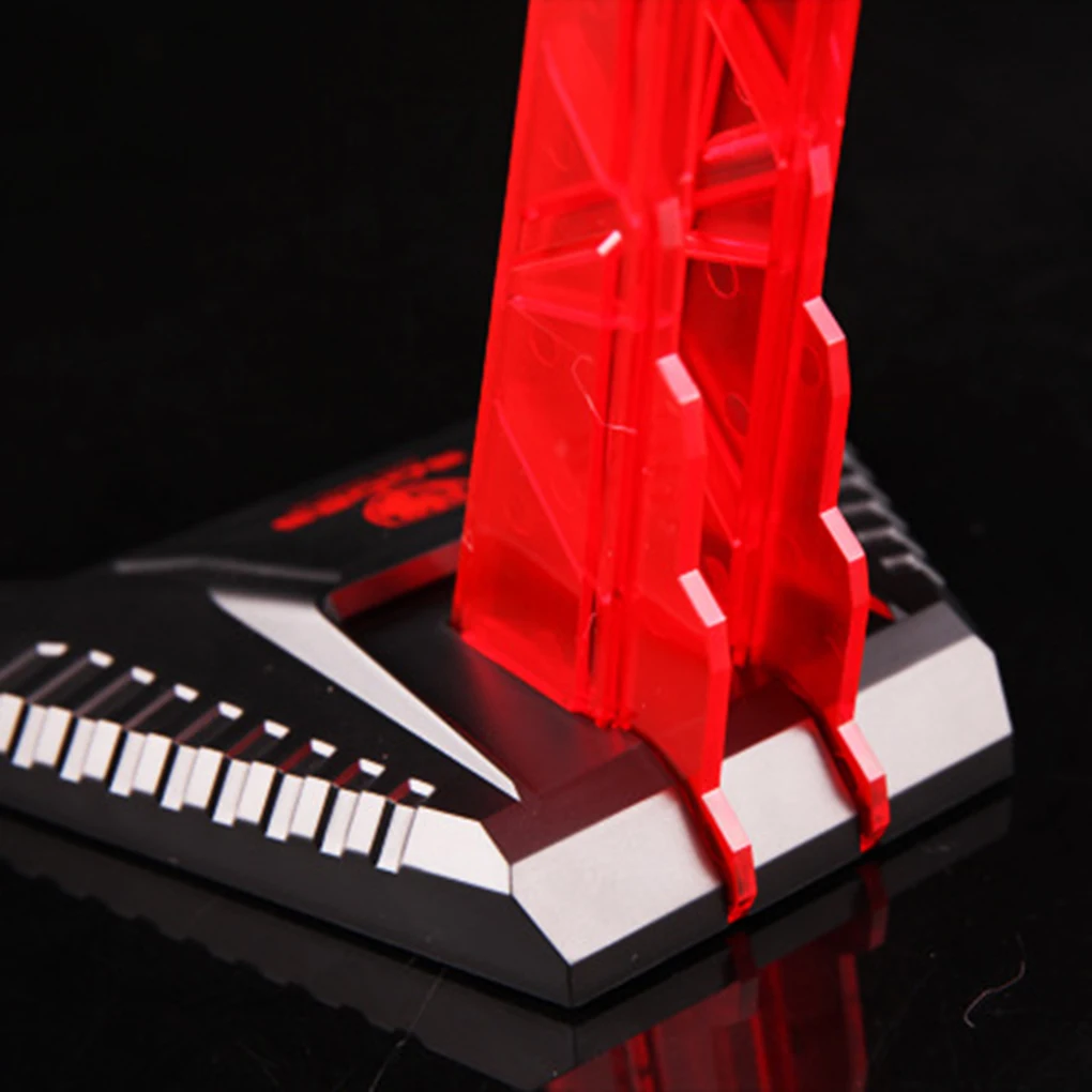 SADES Gaming Headphone Stand Game Headset Display Earphone Rack Acrylic Hanger Bracket Holder