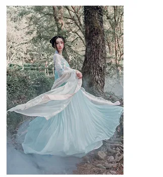 

New Chinese Dress China Ancient Hanfu Women Fairy Princess Costume Traditional Hanfu Female Dress & Girl Tang Suit Costume