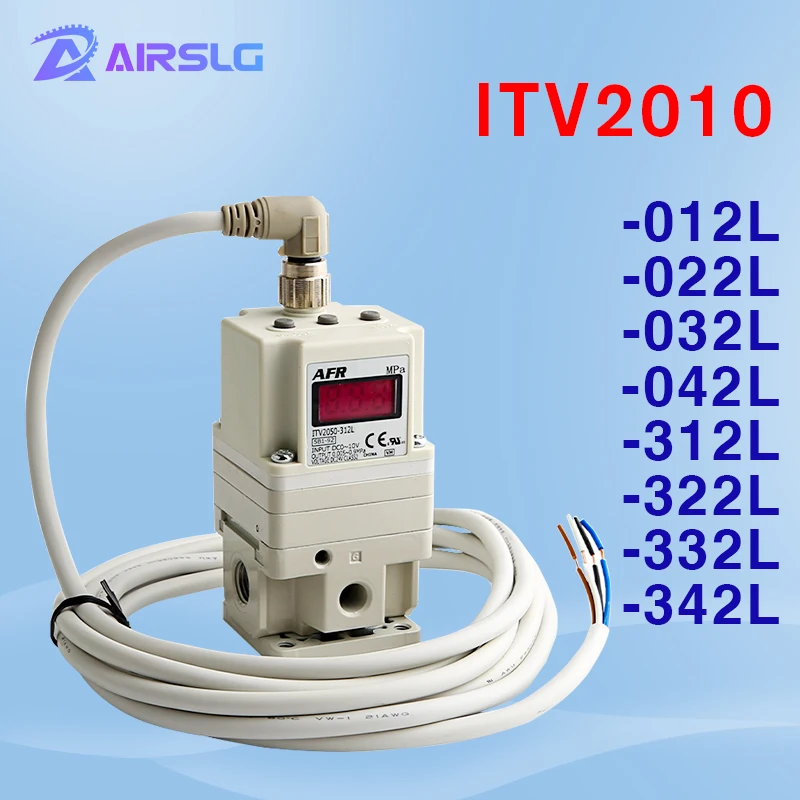 US $162.80 ITV2000 ITV2010 Electric Pneumatic Regulatorelectric Proportional Valve 012L 022L032L 042L312L322L332L342L ITV1010312L