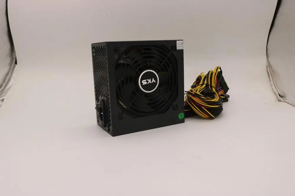 

YKS 110-240V Portable Wide Voltage With Io Switch PC Power Supply 600W Exquisitely Designed Durable Gorgeous