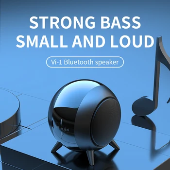 

TWS wireless Bluetooth speaker Mini Portable Long Endurance HIFI Base Subwoofer Colorful Metal Shell колонка блютуз