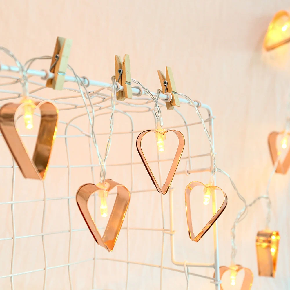 Christmas String Light 1.5M 10LEDs LED String Light Star Heart shape Christmas decorations For home Battery Operated D40 Christmas String Light 1.5M 10LEDs LED String Light Star Heart shape Christmas decorations For home Battery Operated D40