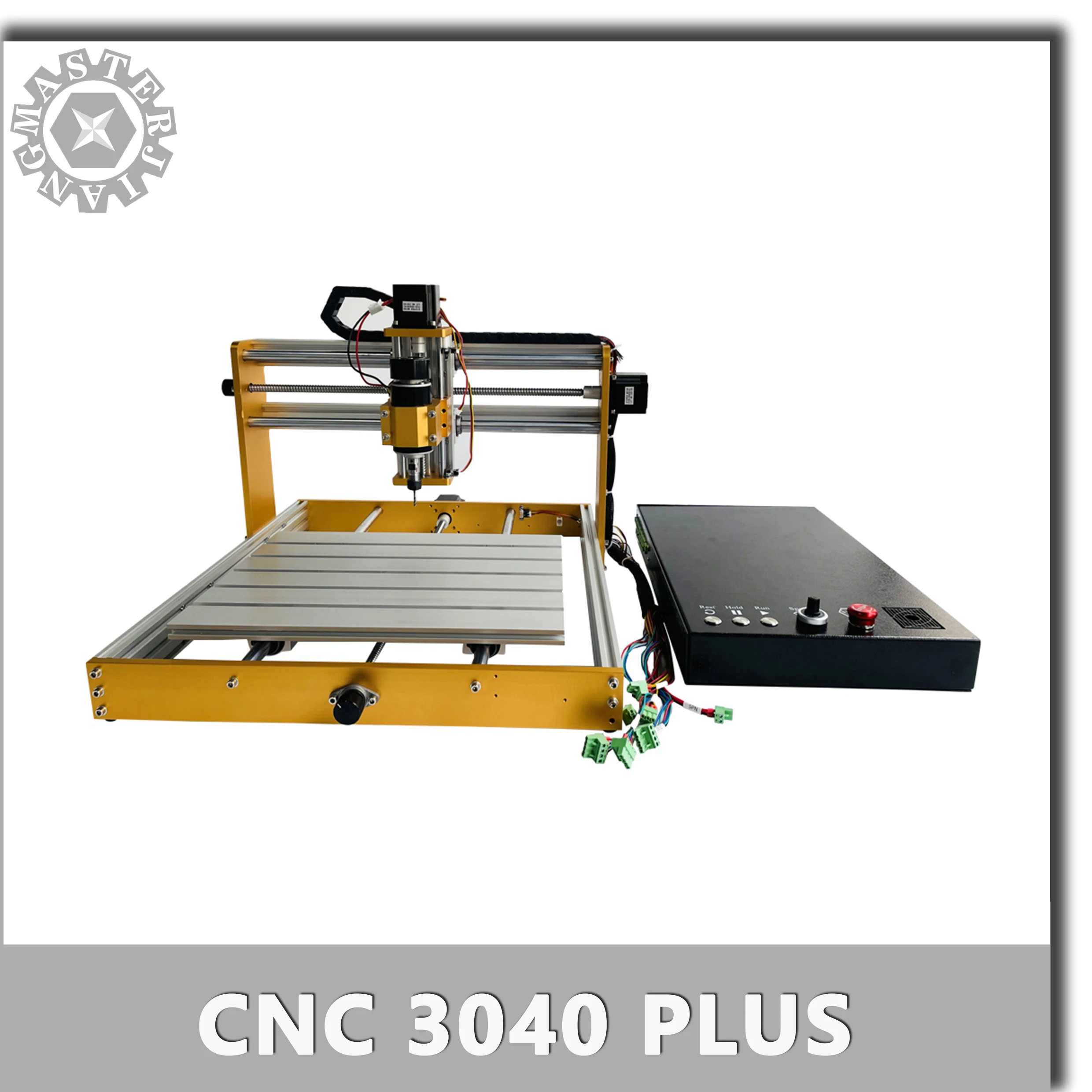 CNC 3040 Plus гравер с металлической рамой GRBL DIY Pcb фрезерный станок лазер/шпиндель 2 в 1