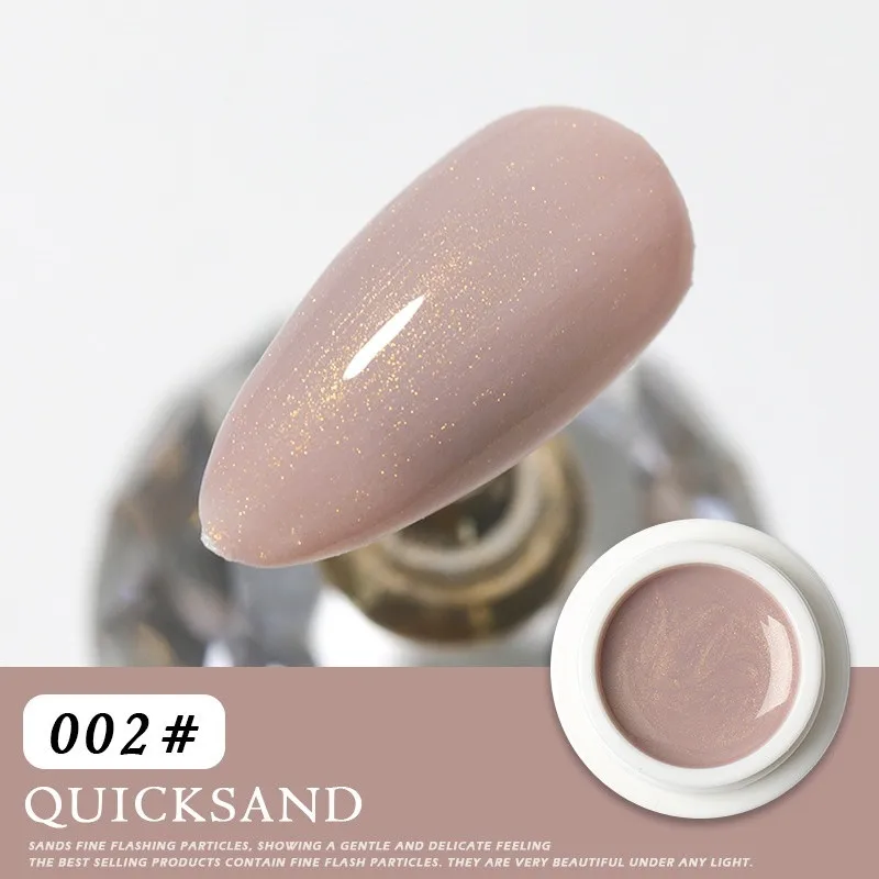 5 мл Quicksand гель лак для ногтей блестящие гибридные лаки для ногтей маникюрный набор для украшения нужна основа верхнее покрытие УФ светодиодный гель - Цвет: 02