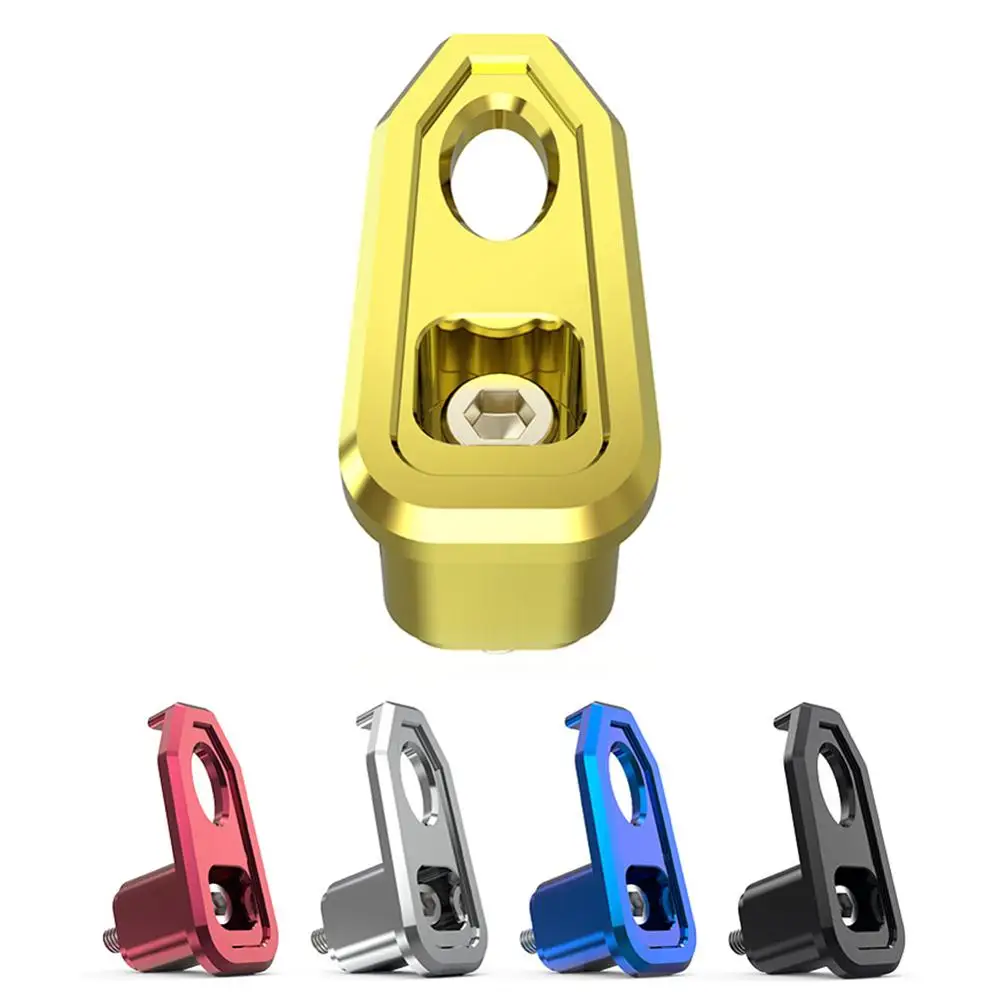 Motorcycle Handlebar Hook Universal Motorcycle Hook Durable Screw Aluminum Hanger Motorbike Handlebar Helmet Bag Hook Scooter Bottle Carry Holder Mount