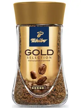 

Coffee Tchibo "gold", soluble, 47.5 gr