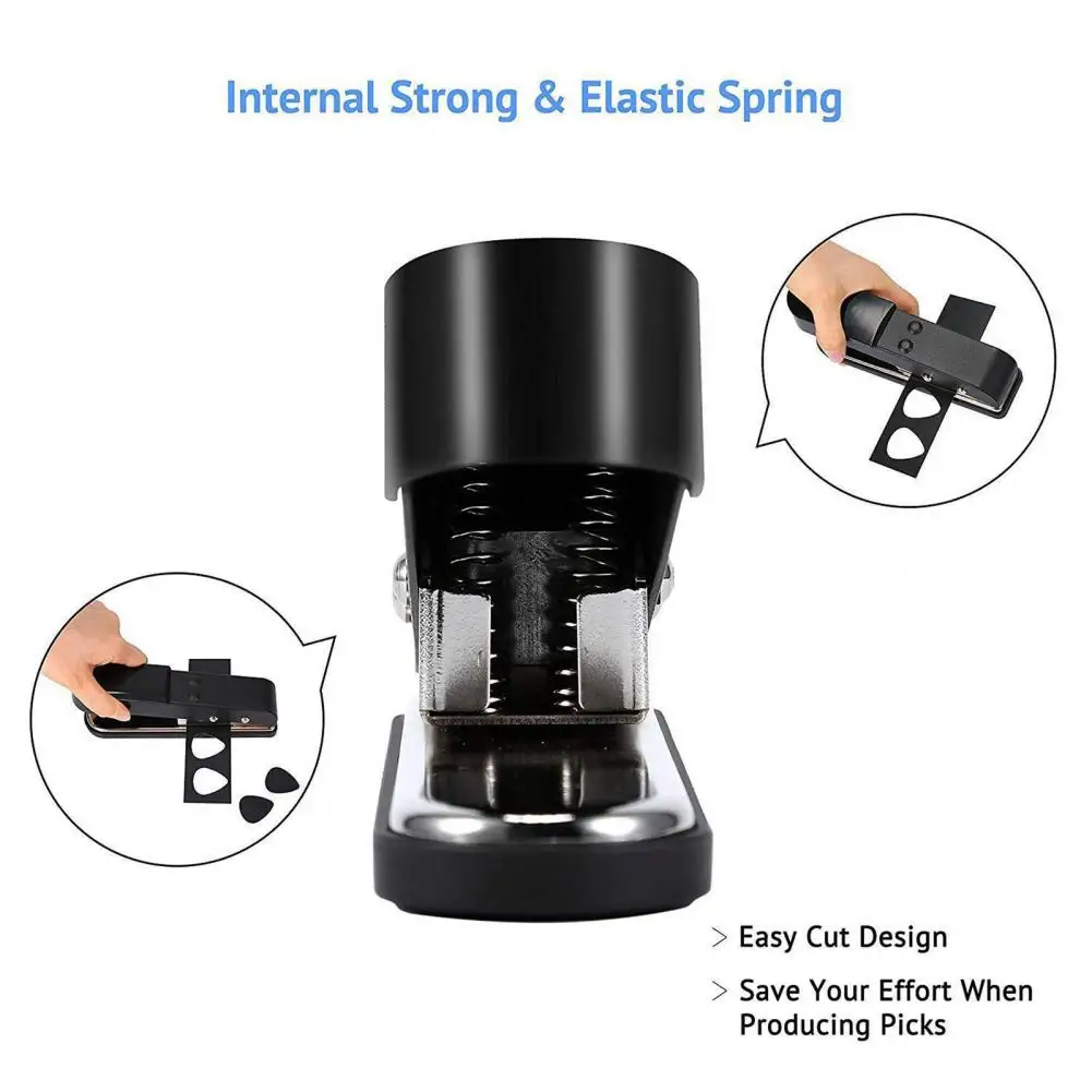 Guitar Pick Maker Puncher Musical Parts Guitar Pick Cutter Punch Stable Heavy Duty Practical Manufacturer Maker