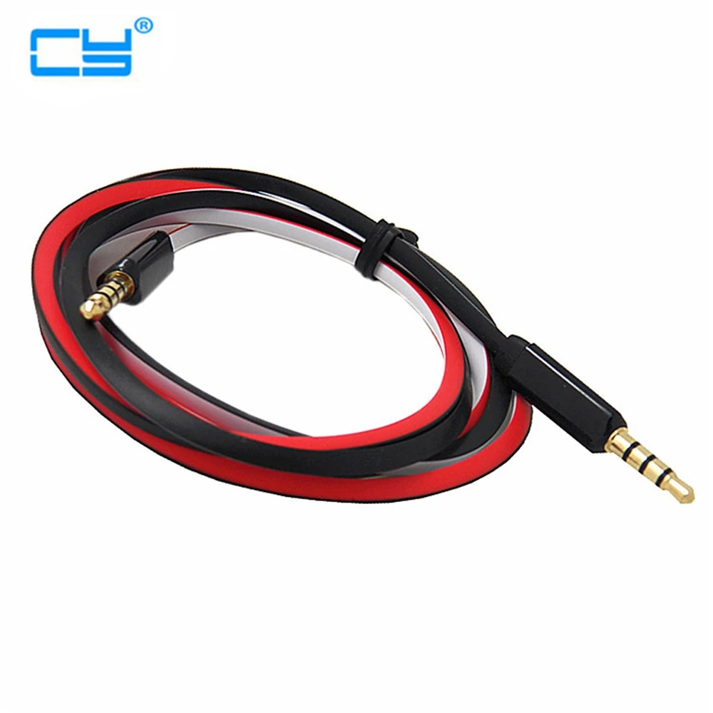 3.5mm Stereo Audio Cables for PC Phone Car iPods male to high quality AUX car cable audio line 1.2M |