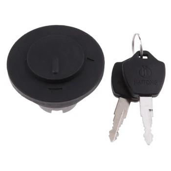 

Iron Fuel Gas Tank Cap Cover With Keys For Scooter B08 B09 Lance Charming
