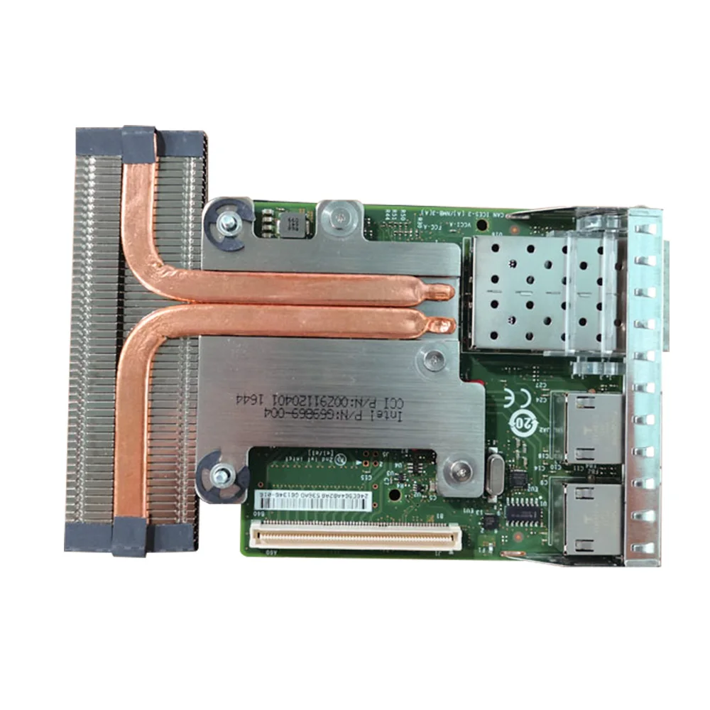 

Origianl optical fiber 10 Gigabit optical port network card Ethernet card 0C63DV C63DV For DELL R630 R730