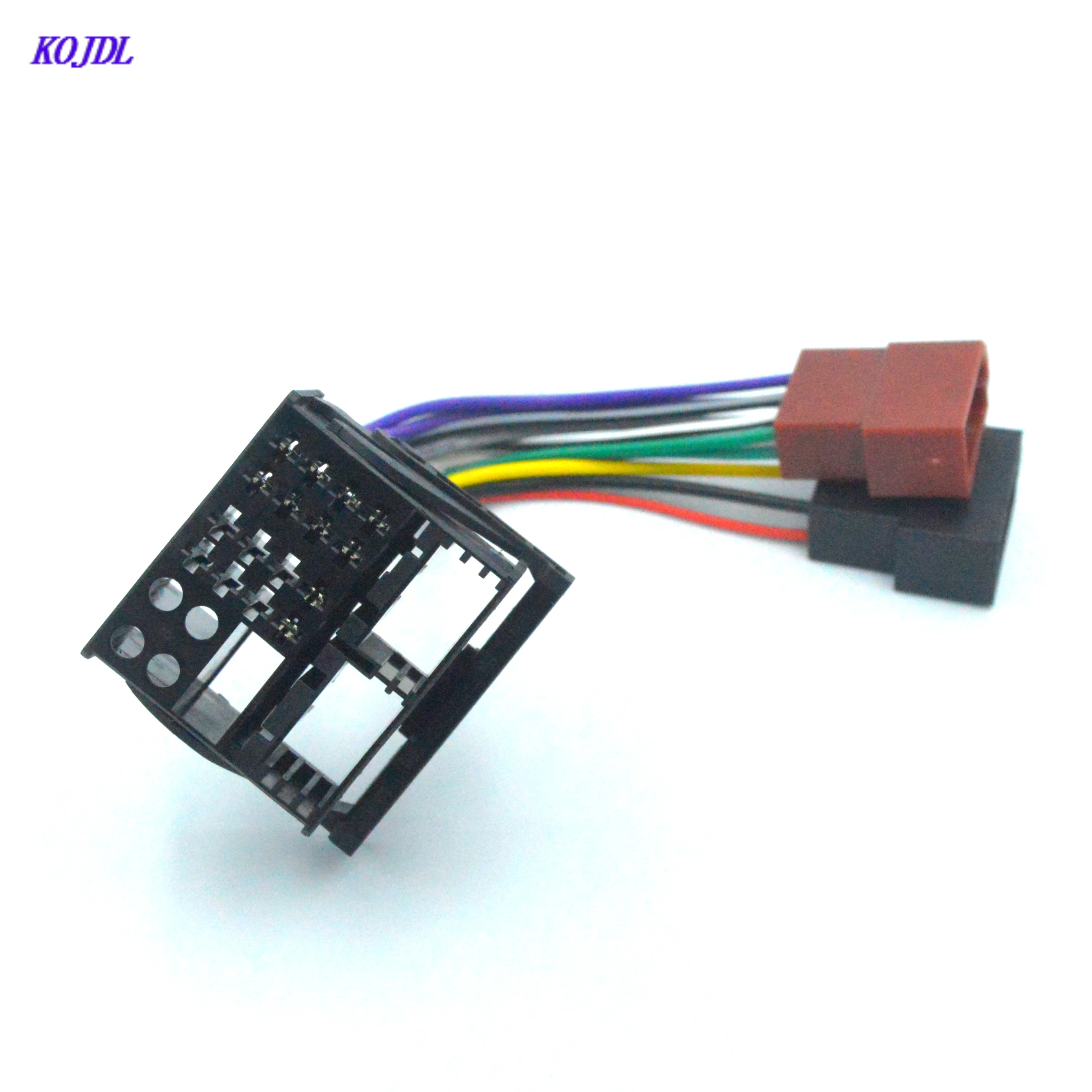 Stereo Car Iso Adapter Radio Iso Cable Harness Connector For Peugeot