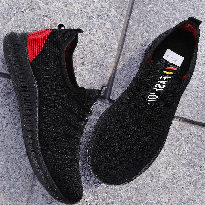 Male Breathable Comfortable Casual Shoes Fashion Men Canvas Shoes Lace up Wear-resistant Men Sneakers zapatillas deportiva