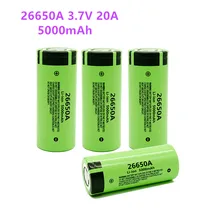 1-10 sztuk 26650A 3 7V 5000mAh bateria o dużej pojemności 26650 20A akumulator akumulator litowo-jonowy do toy latarka tanie i dobre opinie DAWEIKALA Li-ion CN (pochodzenie) Tylko baterie 18650