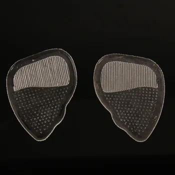 

1 Pair Gel Forefoot Silicone Shoe Pad Insoles High Heel Elastic Cushion Non-Slip Pain Relief Shoes Insoles Flat Feet Orthotic