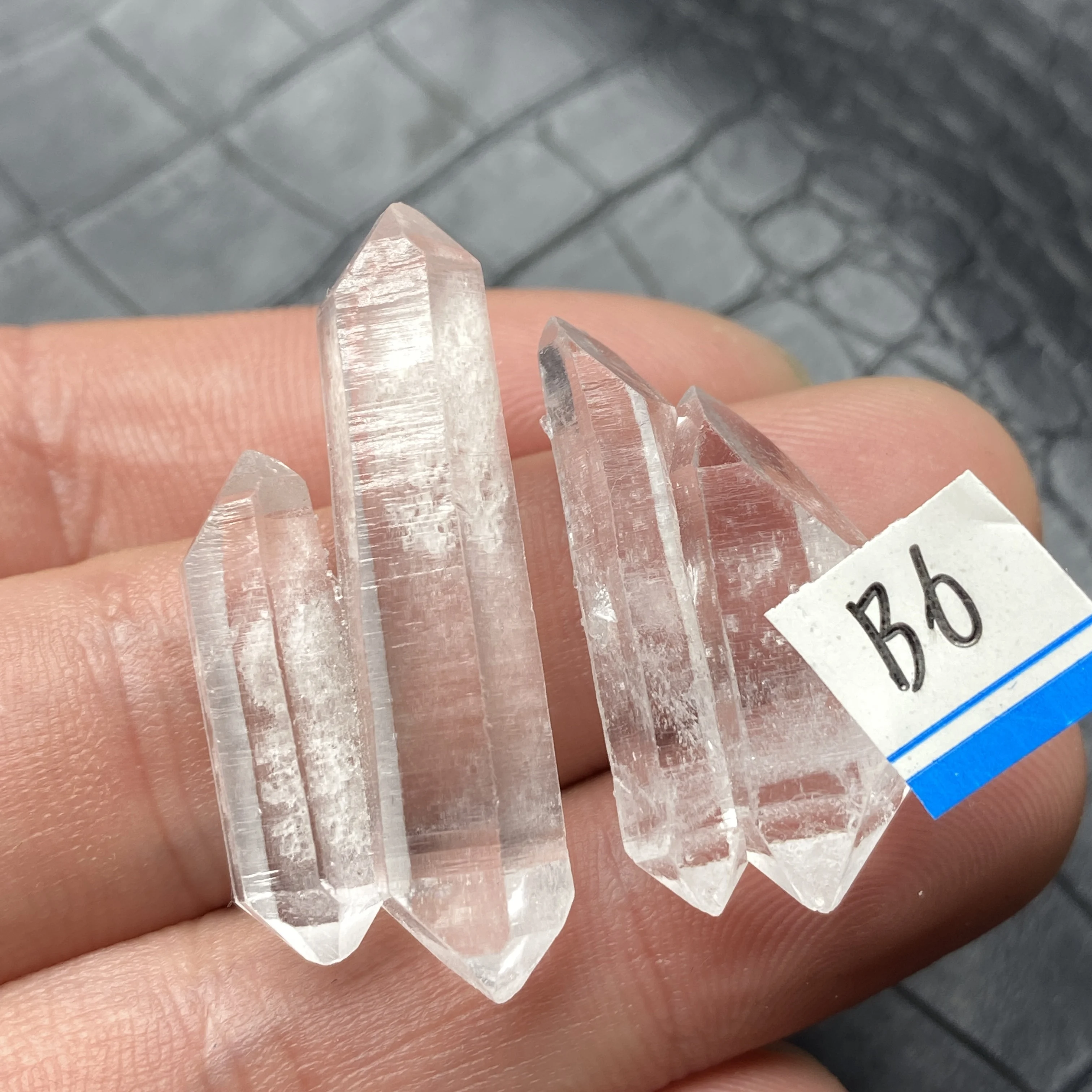 Natural Himalayan Crystal Backbone Raw stone mineral specimen energy healing obelisk