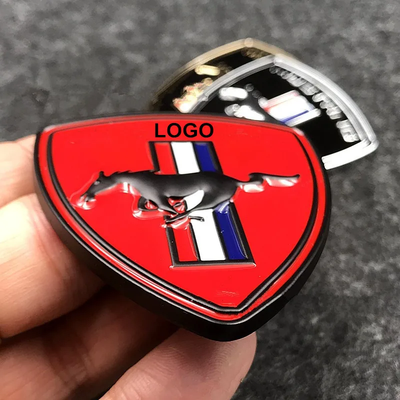 Эмблема Для Ford MUSTANG значок в форме щита передняя крышка двигателя миниатюрный