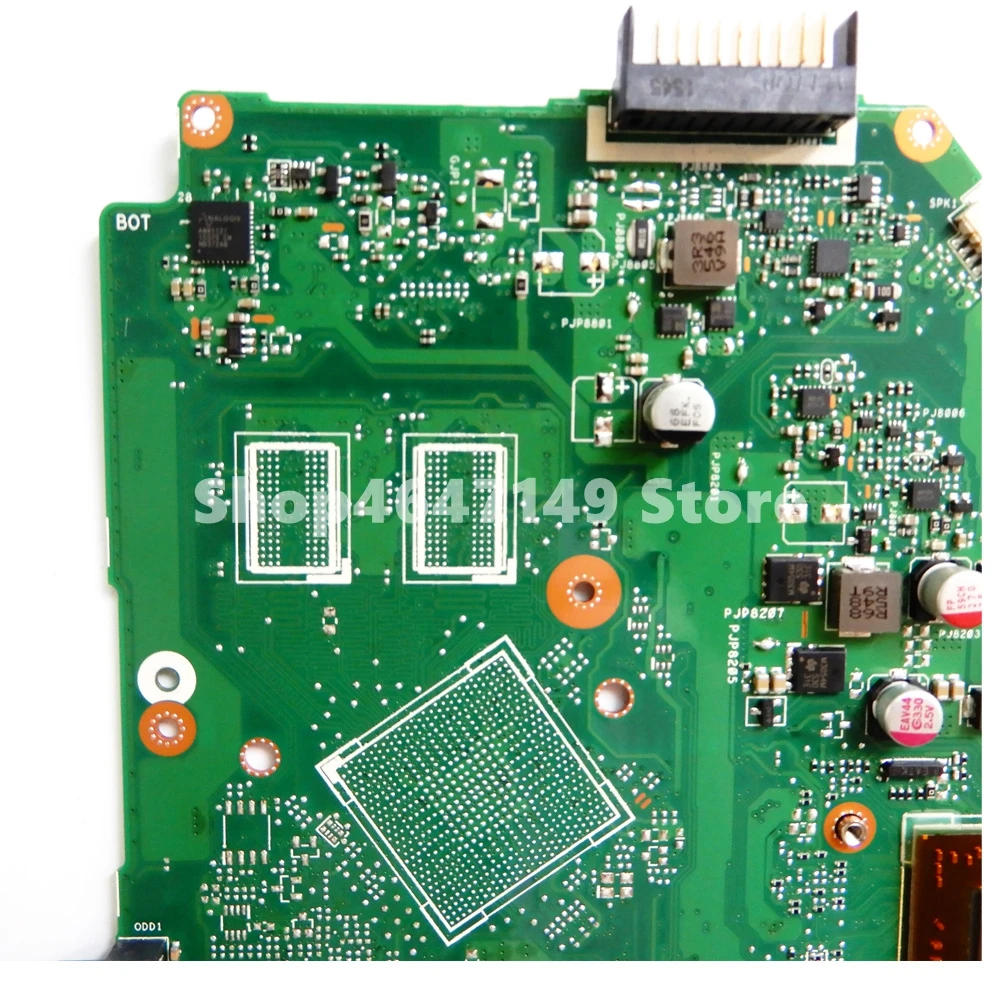  X550WA Motherboard E4-6210 CPU 4GB RAM For ASUS X550E X550WE X550EP F552E X552E X552W X550WA Laptop