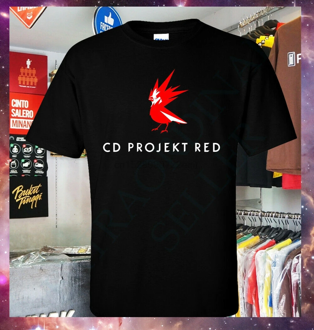 New CD Projekt Red Logo T shirt S-2XL leader in creating role-playing games |