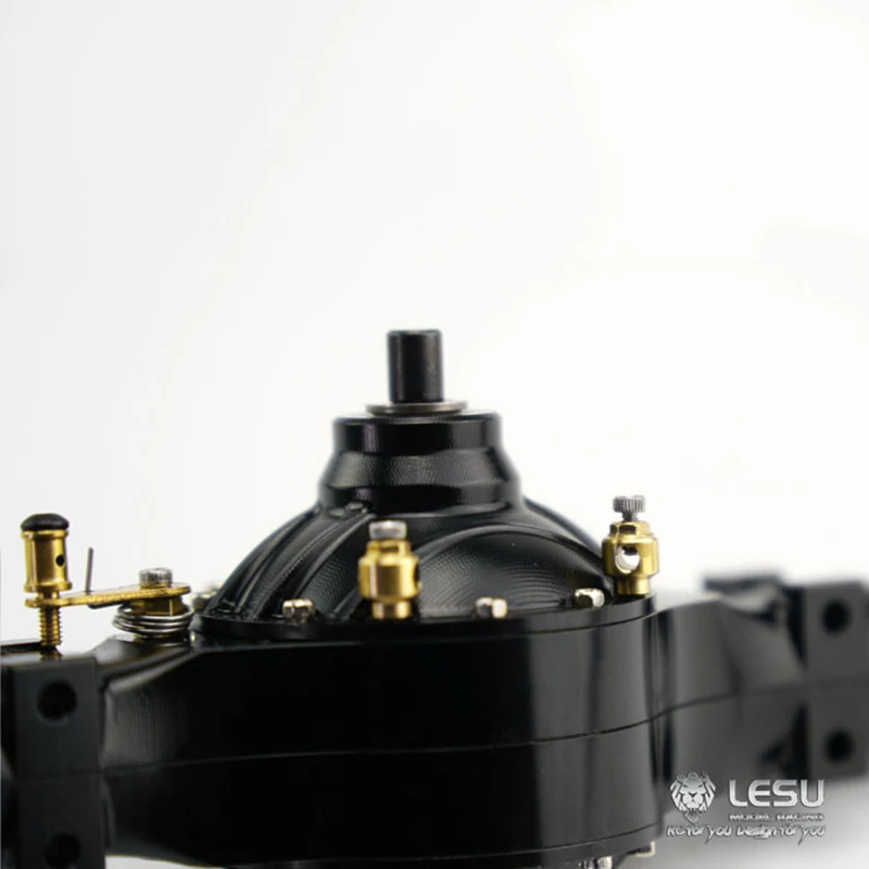 LESU металлический дифференциал задней оси замок для RC 1/14 тягач Tamiya
