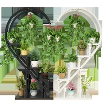 Цветок Airs бытовой Многоэтажный крытый балкон гостиная полка Зеленая редиска мясо цветочный горшок рамка перегородки посадочного типа