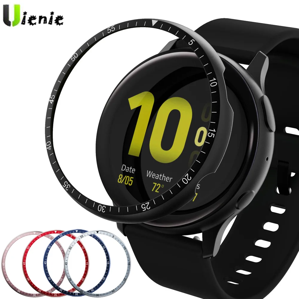 Ободковое кольцо для Samsung Galaxy Watch active 2 40 мм 44 защитный чехол спортивный клейкий
