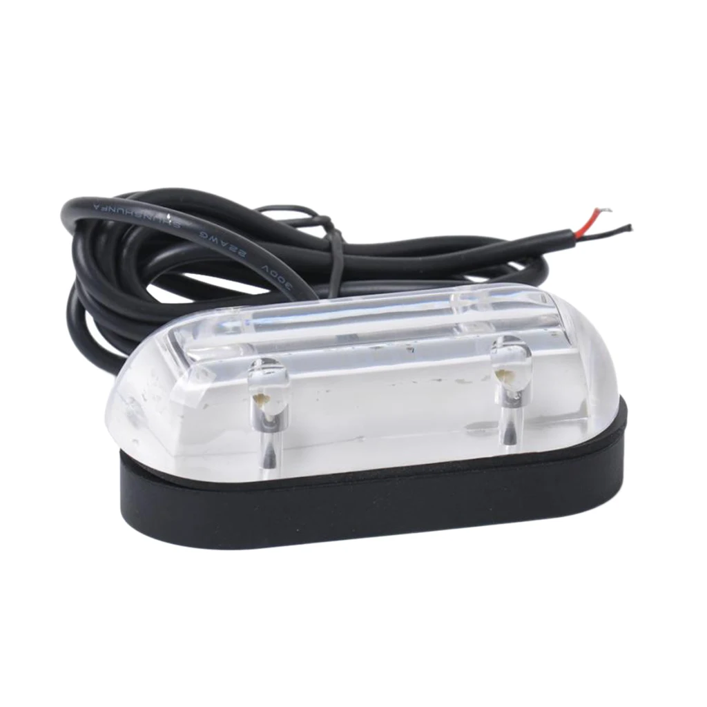 Blue 6 LED Boat Underwater Light Marine High Intensity Waterproof IP68