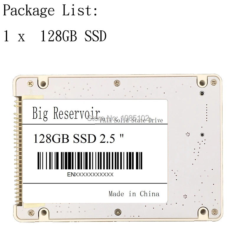 128 Гб SSD 2,5 дюймов PATA IDE 128G твердотельный диск