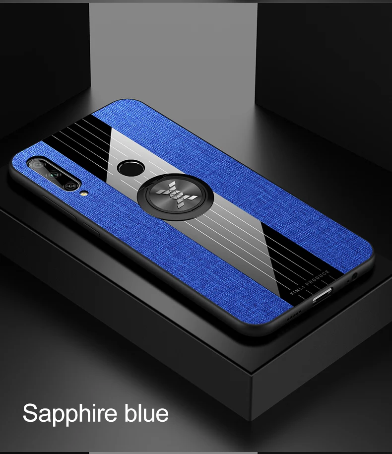 Роскошное кожаное кольцо Броня Чехол-держатель для huawei Honor 9X Global Endtion/9X Premium STK-LX1 6,59 ''чехол Honor9X 9 X X9