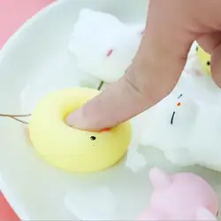 [ Clearance Sale ] 32 Pcs Mini Animal Antistress Ball Squeeze Toys Squishi Rising Stress Relief Squishy Toy Pets Gifts Outdoor