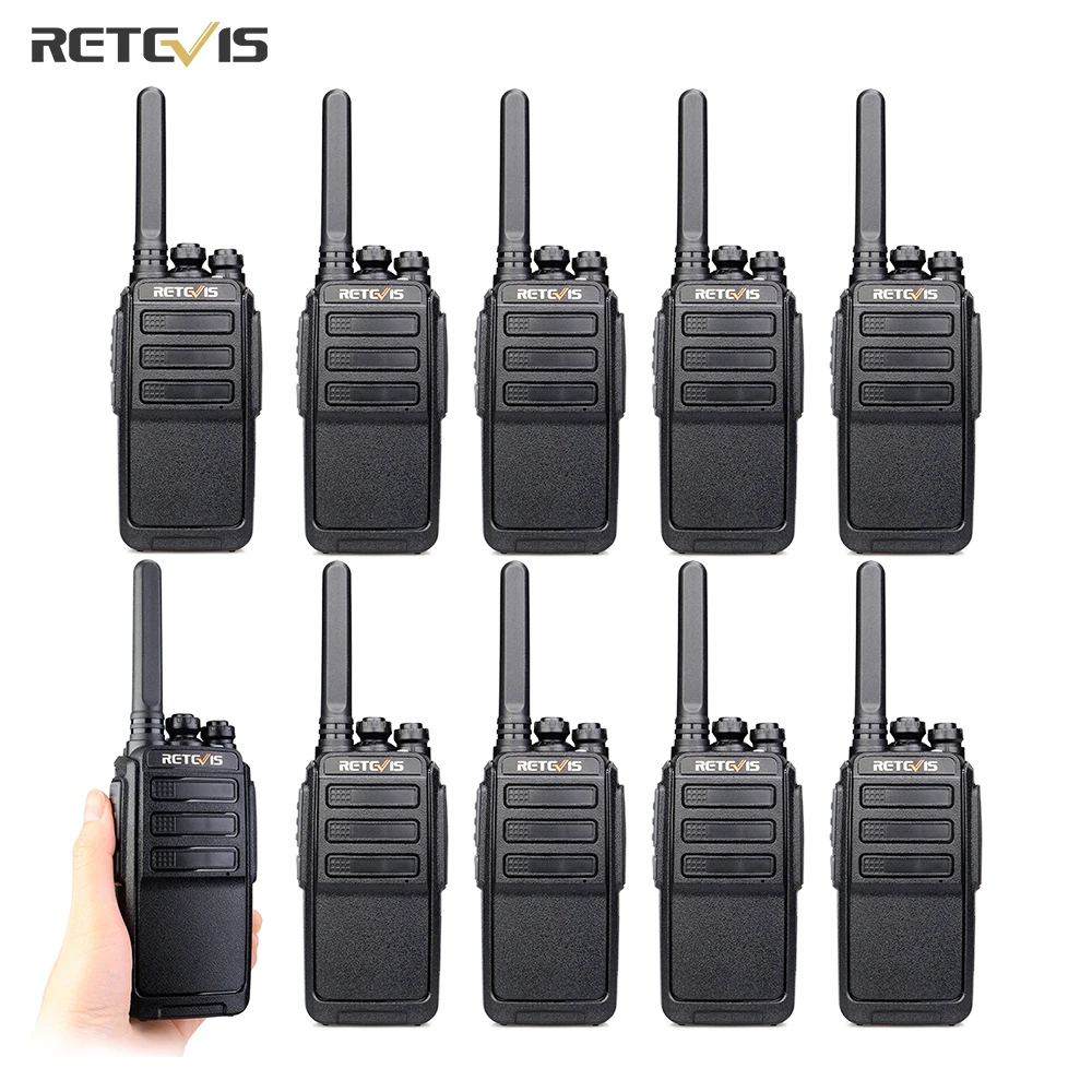 Портативная рация 10 ps RETEVIS RT28 VOX UHF портативная двухканальная Comunicador PTT радио для