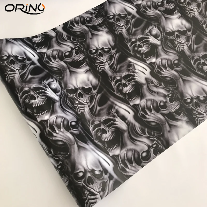 Skull Sticker Bomb Wrap Sticker Vinyl-4