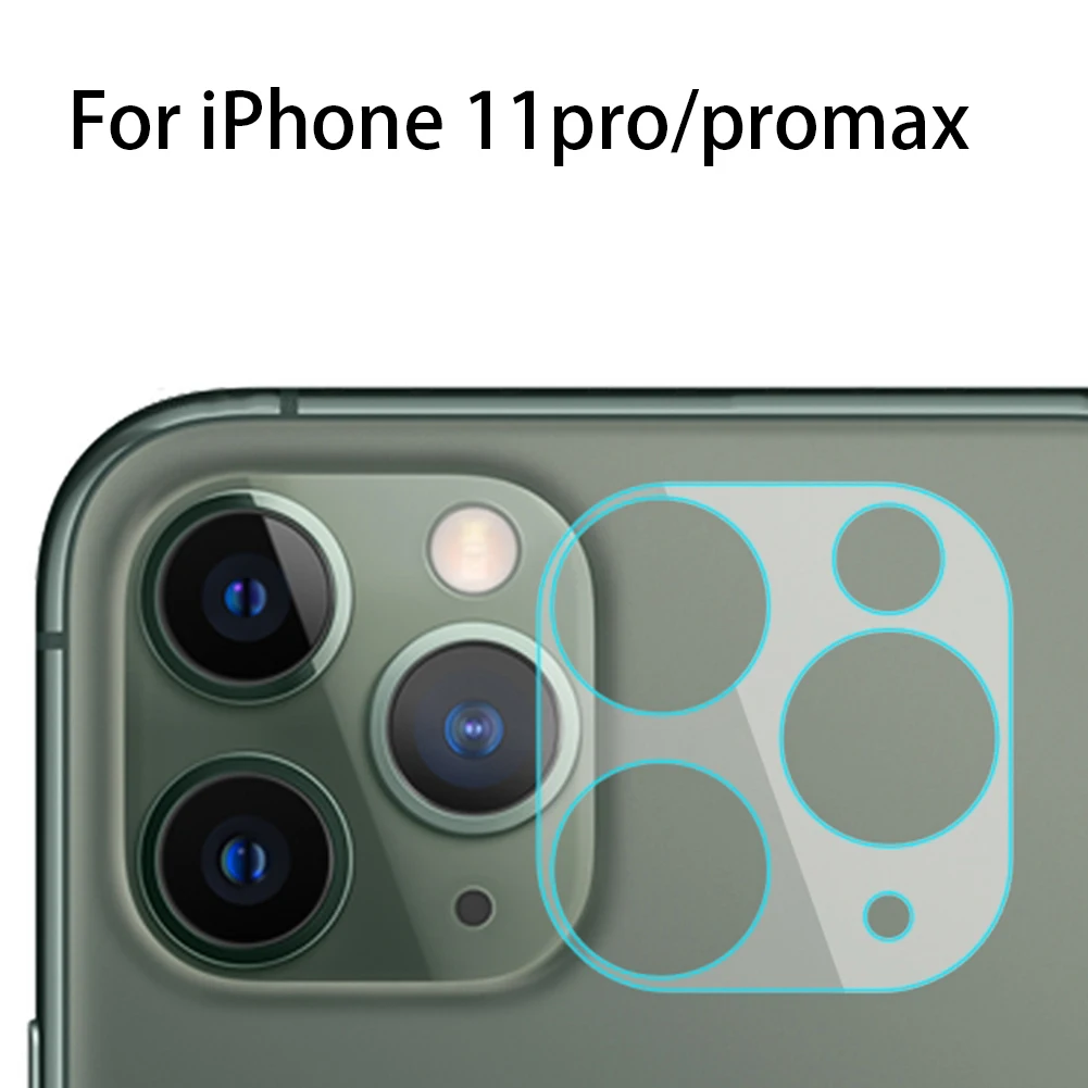 Прозрачная 3D Защитная пленка для задней камеры iPhone 11 Pro max чехол