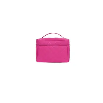 

Portable Travel Makeup Bag Makeup Case Large Capacity Makeup Organizer Travel Cosmetic Case - Rose Red