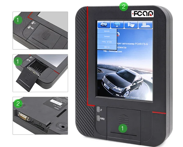 Fcar F3-G(F3-W+ F3-D) сканер Русская версия для бензиновых автомобилей и тяжелых грузовиков обновление онлайн