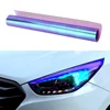 2022 New Car Styling Chameleon Headlight Taillight Vinyl Tint Car Sticker Light Film Wrap Automobile Headlamp Membrane ► Photo 2/6