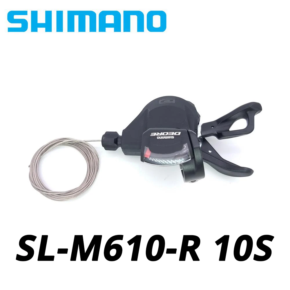 Shimano Deore M610 M615 SL-M610 переключения 10 скоростей Рычаг переключения скоростей Трейл MTB Rapidfire только правый