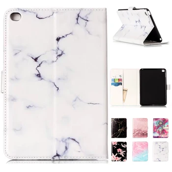 

For Apple iPad mini 4 Case Marble Pattern Leather Flip Tablet Protective Cover Back Cover Fundas For iPad mini4 7.9'' inch