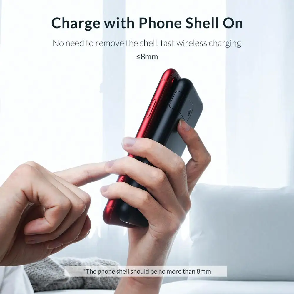  ORICO 8000mAh QI Wireless Power Bank Für iphone Samsung Externe Batterie Bank Dual USD Drahtlose La