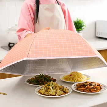 

Large 70cm Dish Insulation Cover Winter Household Table Cover Dish Cover Thickened Foldable Removable Dining Table Dust Cover