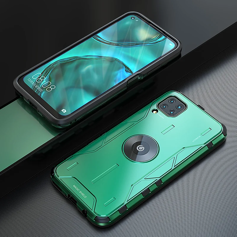 Чехлы для Huawei P40 Pro/P40 Lite с магнитным кольцом алюминиевая металлическая +