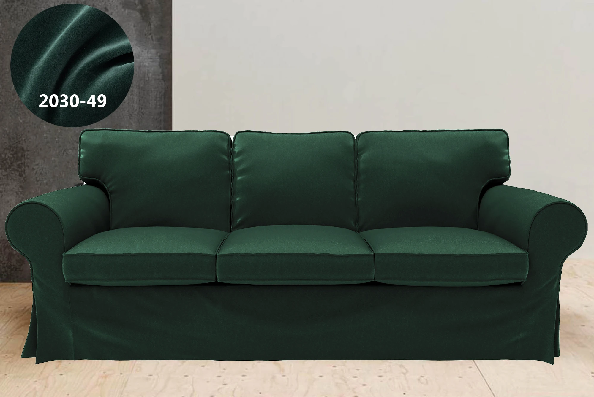 EKTORP funda de sofá de 3 plazas, cubierta de cojín para sala de estar,  almohadas decorativas para sofá|Funda de sofá| - AliExpress