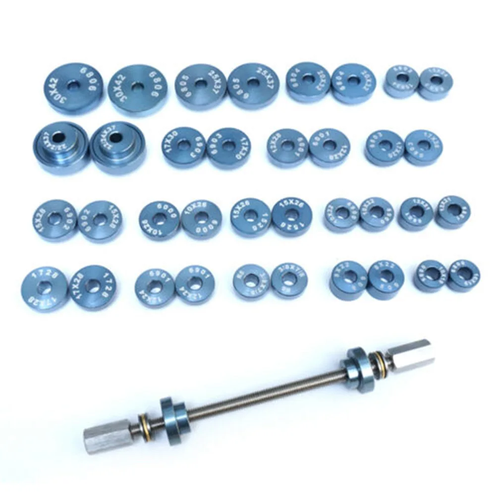 More Type Parts Option Bicycle Bearing Tool Bearing Static Mounting Clamp Hub Drum Turning Point Axle Bicycle replacement parts afbeelding