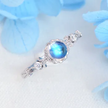 

YBB302 S925 Sterling Silver Ring lady ring zircon ring wedding engagement birthday party gift