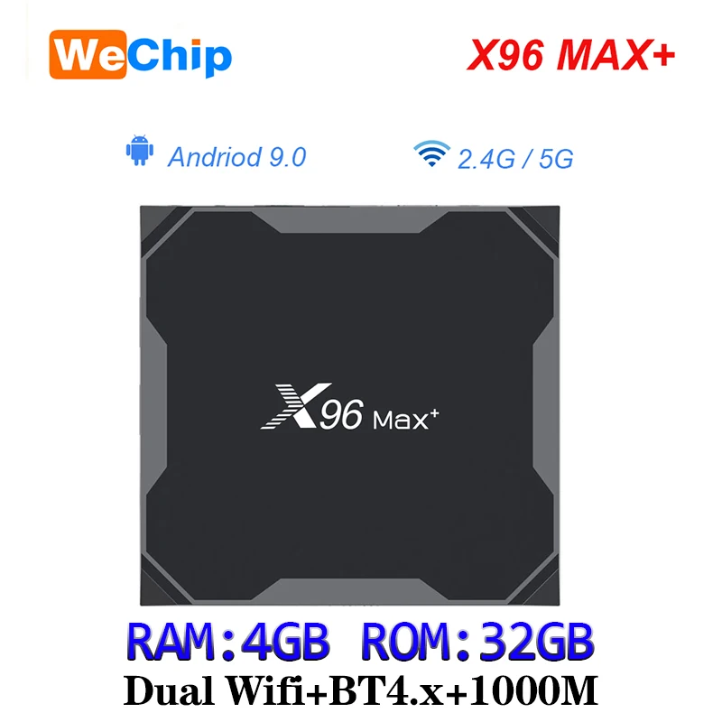 X96 MAX Plus Android 9,0 8K видео плеер 2,4G и 5G двойной Wifi Amlogice S905X3 tv BOX 4GB32GB64GB 2GB16GB Youtube HD 1000M LAN Smart - Цвет: 4GB32GB
