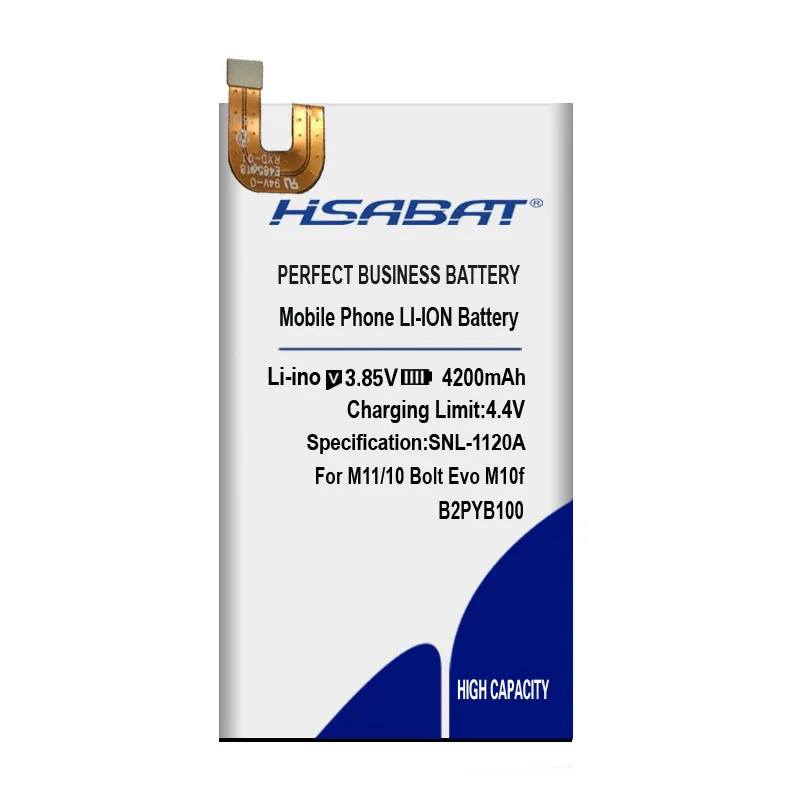 HSABAT B2PYB100 4200mAh аккумулятор для htc M11 10 EVO Bolt M10f батареи