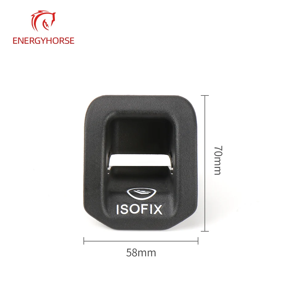 자동차 뒷좌석 후크 ISOFIX 커버 어린이 구속, 메르세데스 W156 W117 W176 벤츠 Cla GLA A 클래스 뒷좌석 후크 블랙 버클