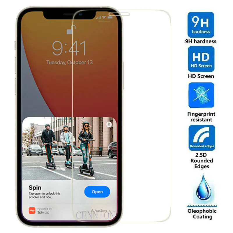 0 3 мм Премиум Закаленное стекло протектор экрана для iPhone 12 mini 5 4 pro 6 1 max 7 дюймов XR XS